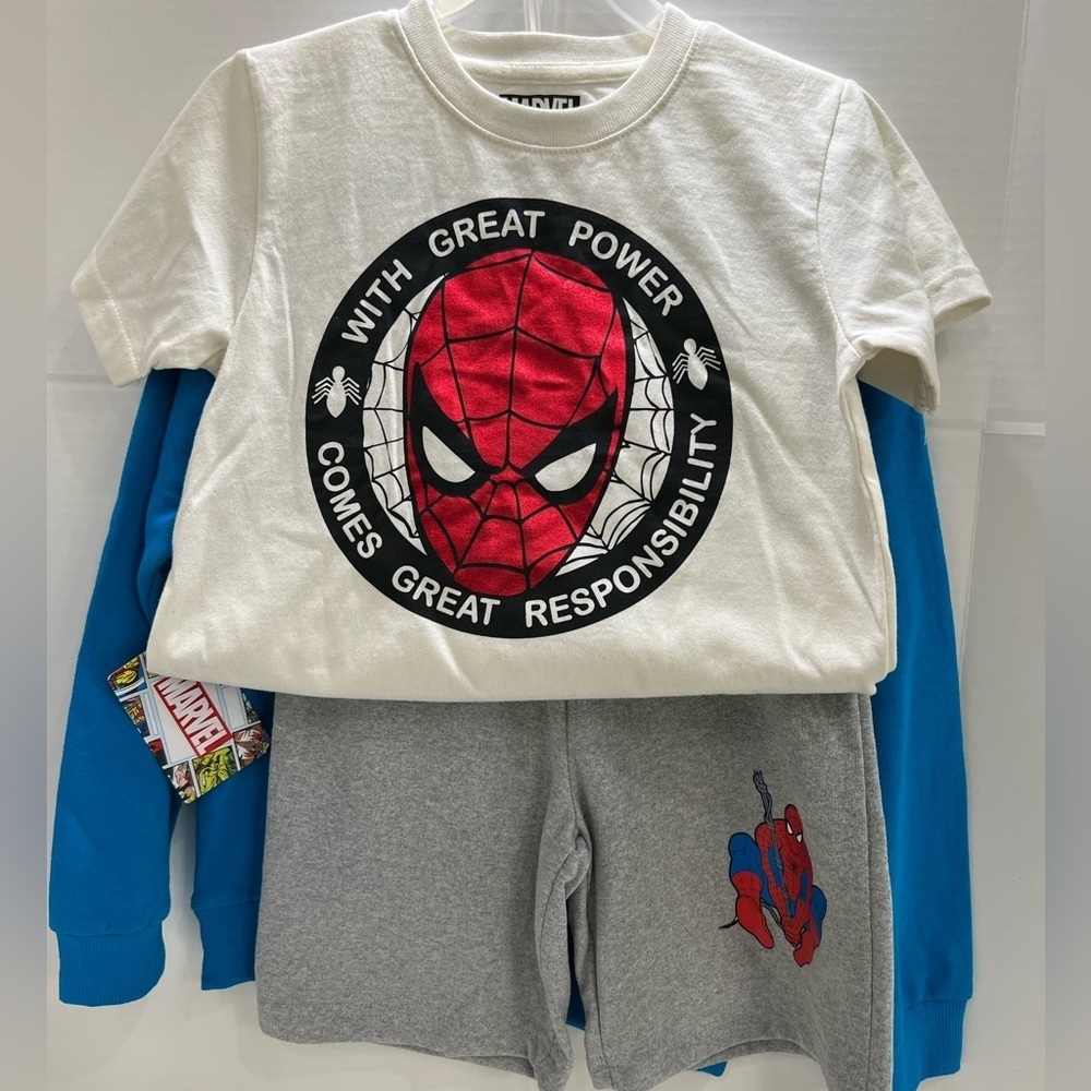 Marvel Red and White Superhero Costume